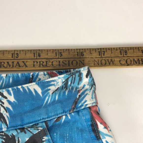 M.NII Makaha Mens Palm Trees Lined Swim Shorts/Trunks Runs 32” Inches - Picture 7 of 10